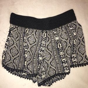 Pattern Soft Shorts